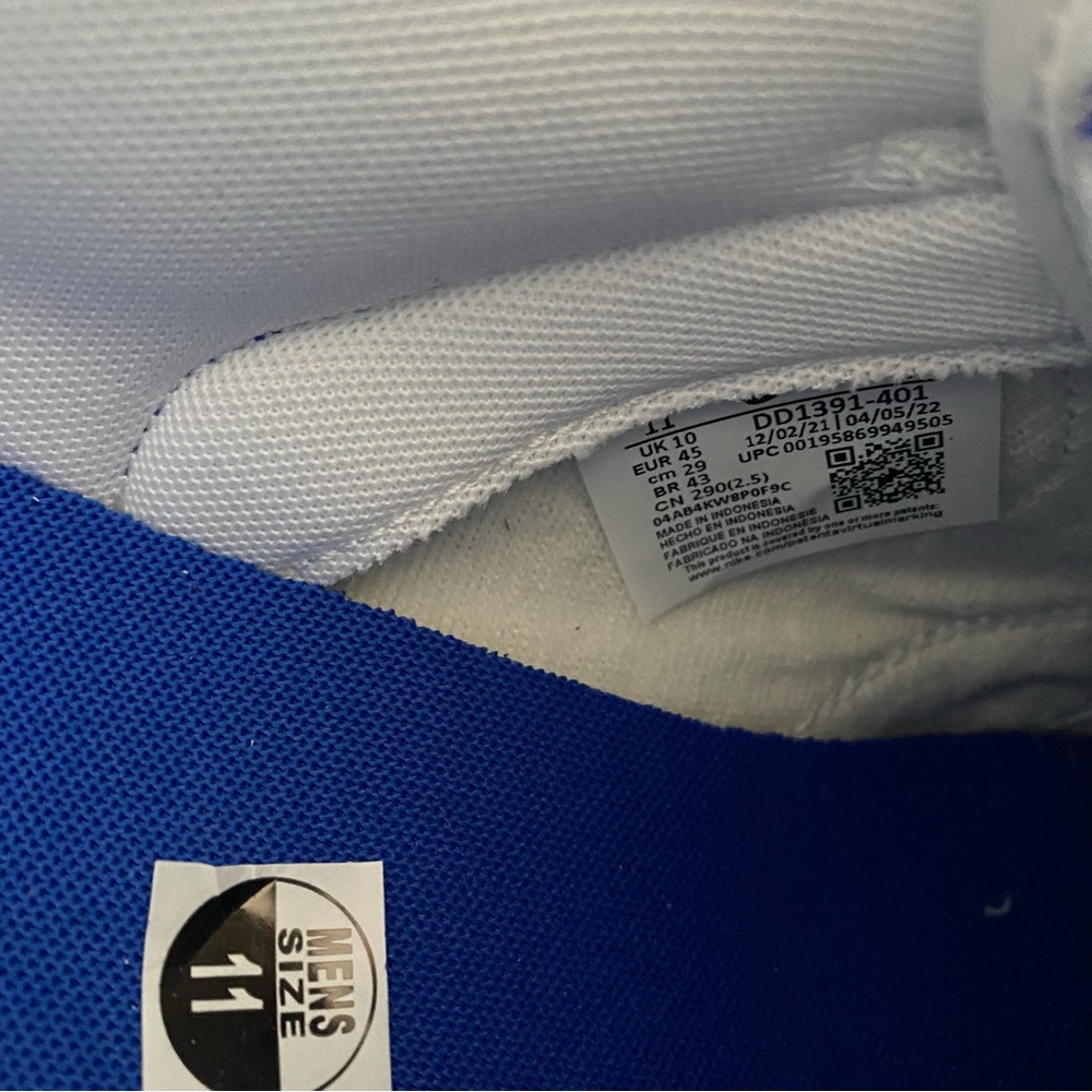 Nike Dunk Low Racer Blue - Picture 10 of 10
